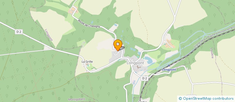 localisation de l'entreprise ASS PR DEV EQUITATION WESTERN DSL'AISNE à LONGPONT