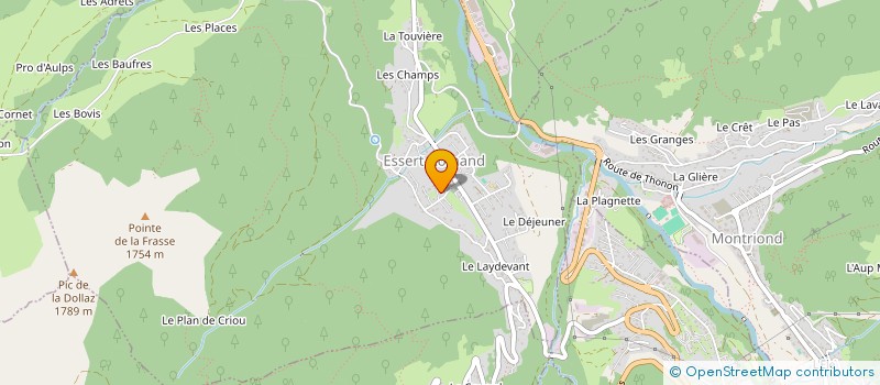 localisation de l'entreprise ASS PR DVT DE COMMU MULTIMEDIA à MORZINE
