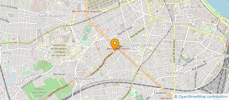 localisation de l'entreprise ASS PR HAND TROUBLE SOMMEIL VIGILANCE  BORDEAUX