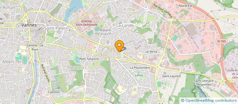 localisation de l'entreprise ASS PRANAM à SENE