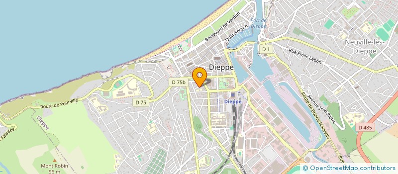 localisation de l'entreprise ASS PRATICIENS DE LA REGION DIEPPOISE à DIEPPE