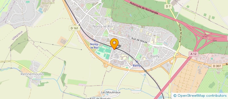 localisation de l'entreprise ASS PRATIQUE ACTIVITE RECREAT CULTUR à NOISY-LE-ROI