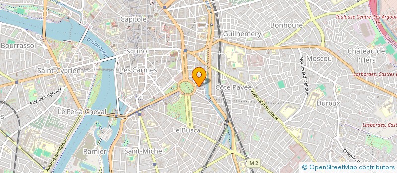 localisation de l'entreprise ASS PREFIGURATION CONFLUENCES GARONNE ARIEGE à TOULOUSE
