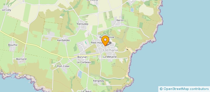 localisation de l'entreprise ASS PREFIGURATION FONDATION LARQUETOUX  LE PALAIS