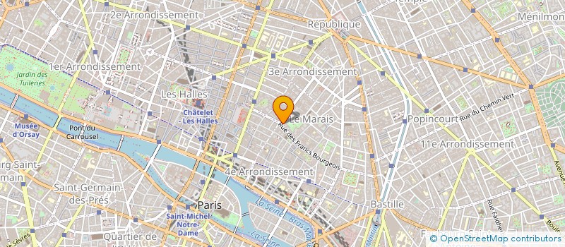 localisation de l'entreprise ASS PREPAR CONGR ARCHIVES  PARIS