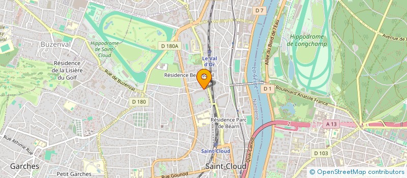 localisation de l'entreprise ASS PRERETRAITE ANCIEN BDPME-APR BDPME à SAINT-CLOUD