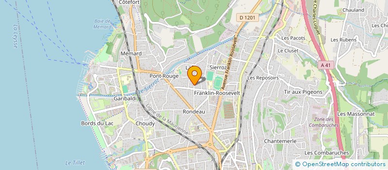 localisation de l'entreprise ASS PRESENCE  AIX-LES-BAINS