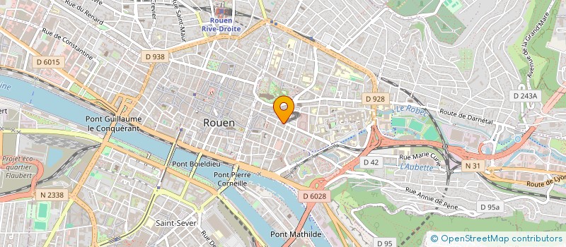 localisation de l'entreprise ASS PRESENCE ETRE CONNAITRE à ROUEN