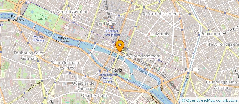 localisation de l'entreprise ASS PRET DE CHEZ MOI à PARIS