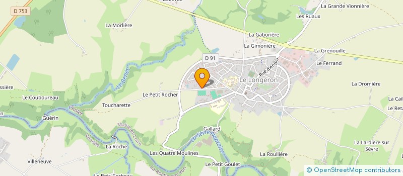 localisation de l'entreprise ASS PREUX DU BOCAGE LE LONGERON à SEVREMOINE