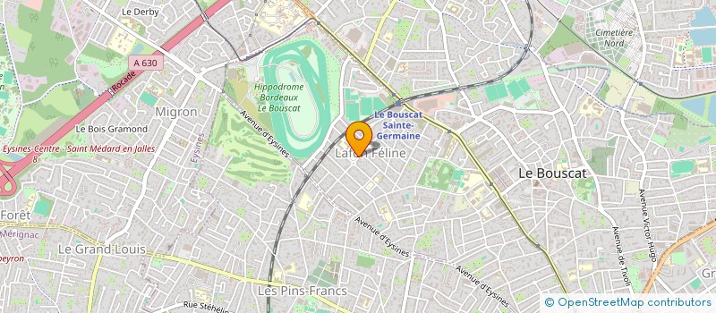 localisation de l'entreprise ASS PREVEN ACTION PERSONNES AGEES BOUSCA à LE BOUSCAT