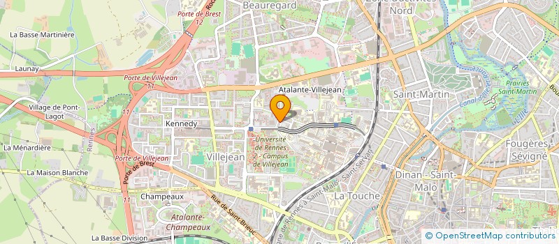 localisation de l'entreprise ASS PREVENTION DEPISTAGE SATUR INFANTILE  RENNES