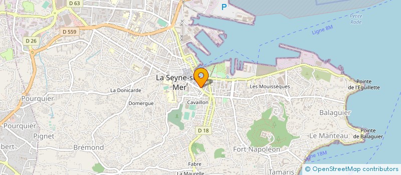 localisation de l'entreprise ASS PREVENTION ET D AIDE A L INSERTION à LA SEYNE SUR MER
