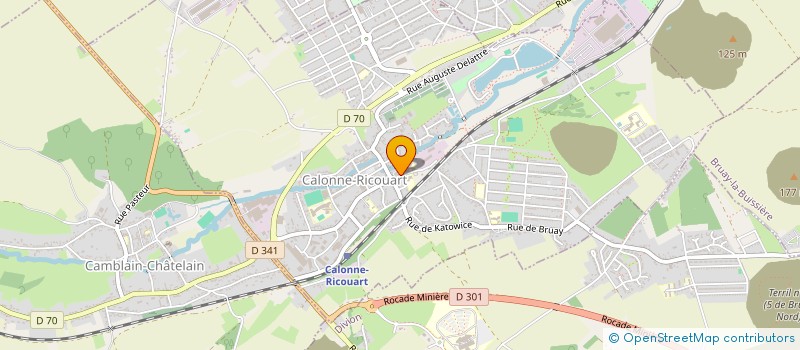 localisation de l'entreprise ASS PREVENTION ET SECOURISME à CALONNE-RICOUART