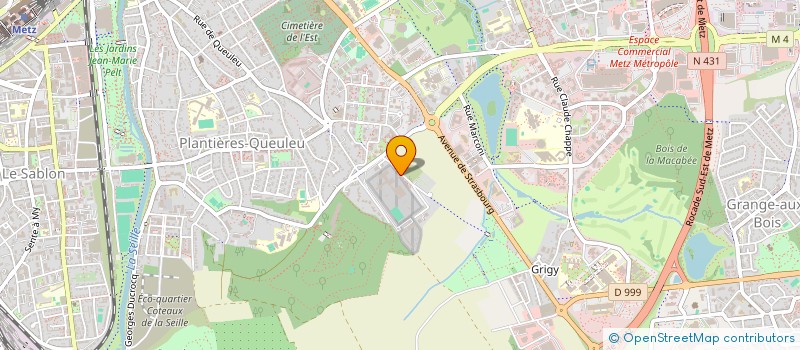 localisation de l'entreprise ASS PREVENTION RECIDIVE AGGLOM.MESSINE à METZ