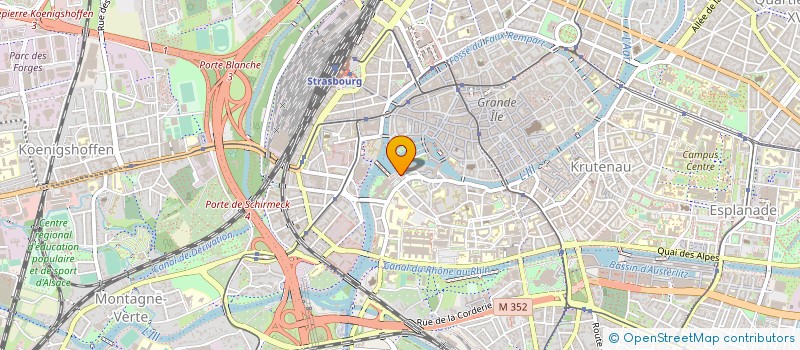 localisation de l'entreprise ASS PREVOYANCE ET SOLIDARITE  STRASBOURG