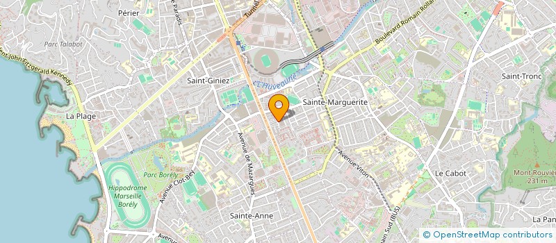 localisation de l'entreprise ASS PREVOYANCE POLICE NATIONALE DENTISTE à MARSEILLE