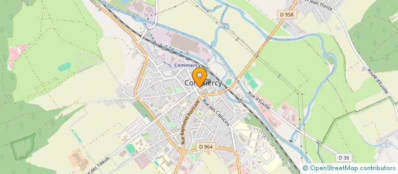 localisation de l'entreprise ASS PREVOYANCE RETRAITE VOLONTAIRE ARMEE à COMMERCY