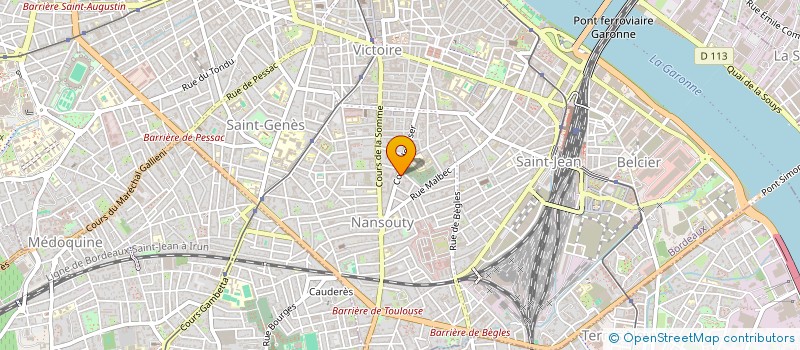 localisation de l'entreprise ASS PRISONNIERS GUERRE GIRONDE à BORDEAUX