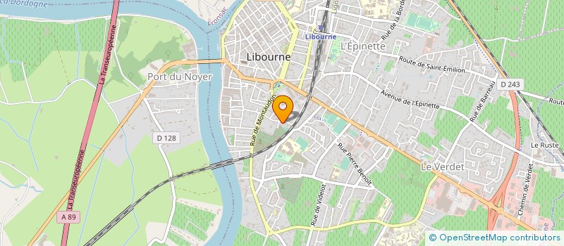 localisation de l'entreprise ASS PRO PATRIA à LIBOURNE