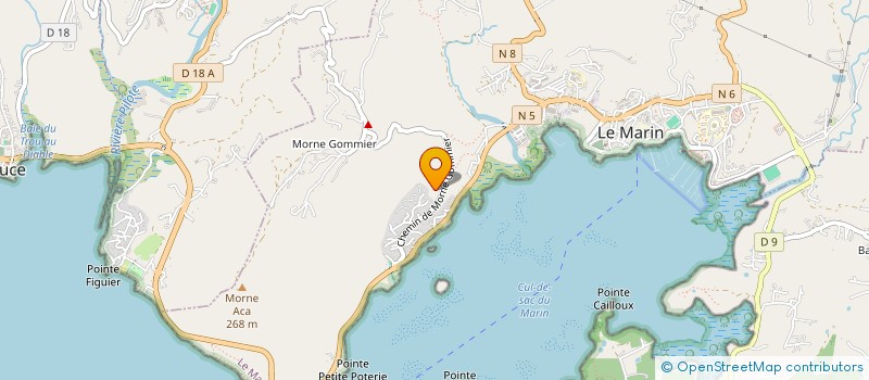 localisation de l'entreprise ASS PRO-SPORT LOISIR à LE MARIN