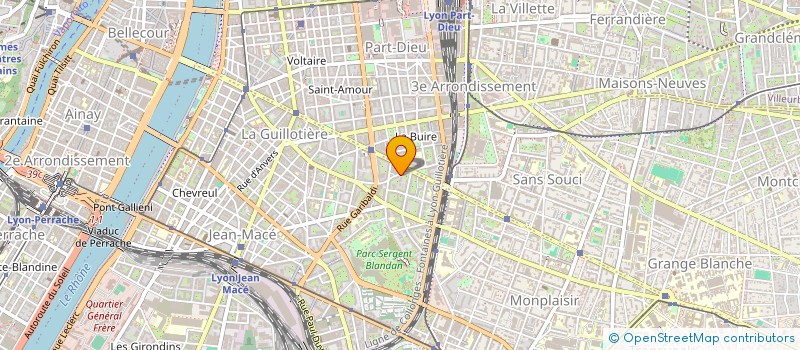 localisation de l'entreprise ASS PROCURE CENTRE AFRIQUE à LYON
