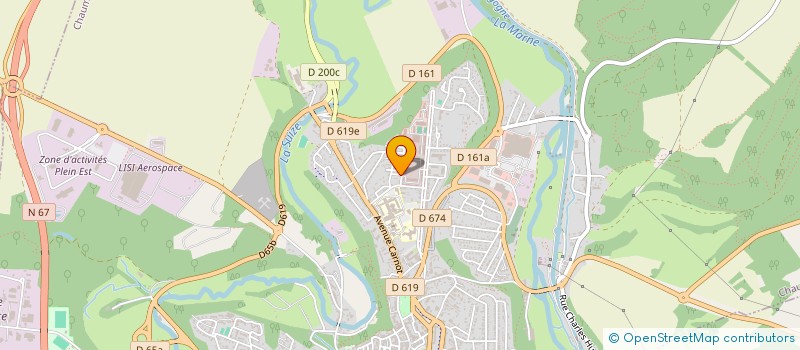 localisation de l'entreprise ASS PROD VEGET AGRON à CHAUMONT