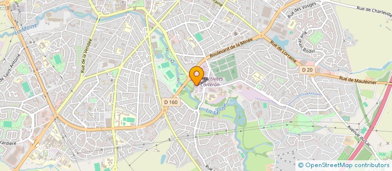 localisation de l'entreprise ASS PRODIC à CHOLET