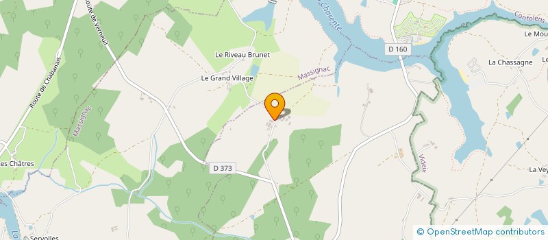 localisation de l'entreprise ASS PRODUCTEURS DE LAITS INDEPENDANTS CHARENTE à VERNEUIL