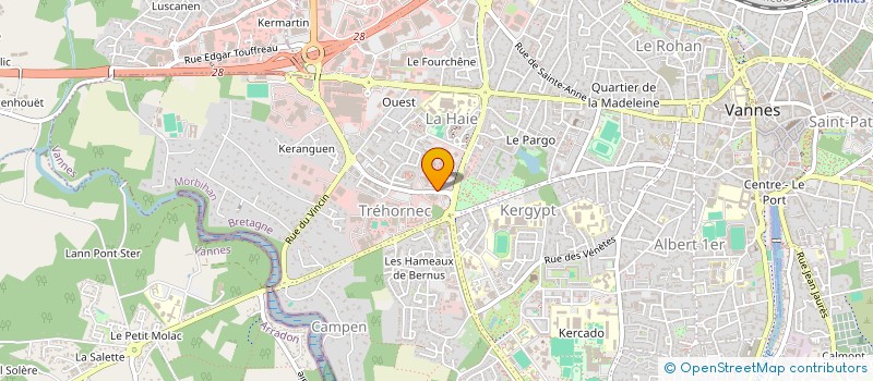 localisation de l'entreprise ASS PRODUCTEURS DE NOISETTES DE BRETAGNE à VANNES