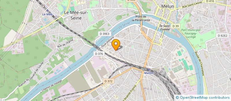 localisation de l'entreprise ASS PROF PARIT FORMAT CONTI BTP S ET M à DAMMARIE-LES-LYS