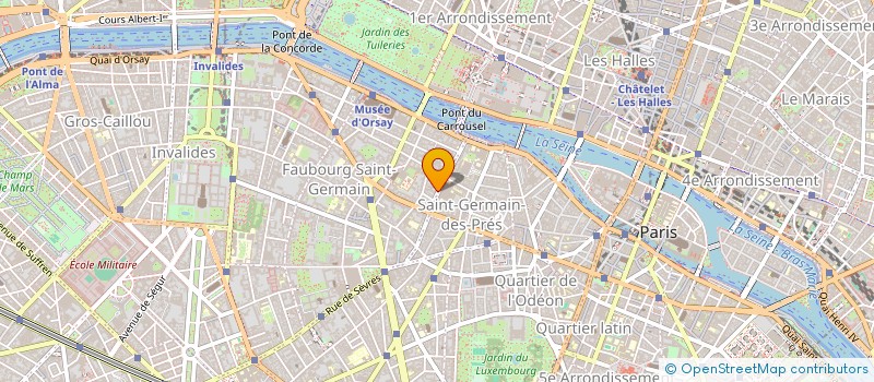 localisation de l'entreprise ASS PROFES INGENIEUR CORPS PONTS CHAUSSE  PARIS