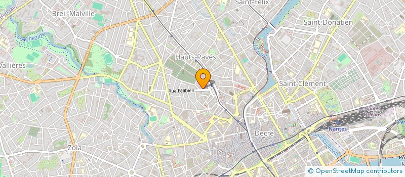 localisation de l'entreprise ASS PROFESS AGRIC L A à NANTES