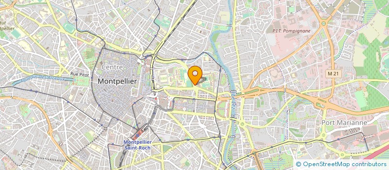 localisation de l'entreprise ASS PROFESSEURS D'ECONOMIE ET DE GESTION à MONTPELLIER