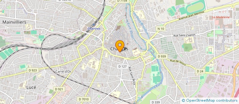 localisation de l'entreprise ASS PROFESSION CUISINIER EURE LOIR à CHARTRES