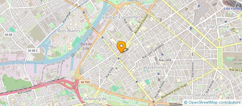 localisation de l'entreprise ASS PROFESSION DES MEDECINS GENERALISTES à LILLE