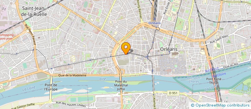 localisation de l'entreprise ASS PROFESSIONNELS SOINS DES TOXICOMANES à ORLEANS