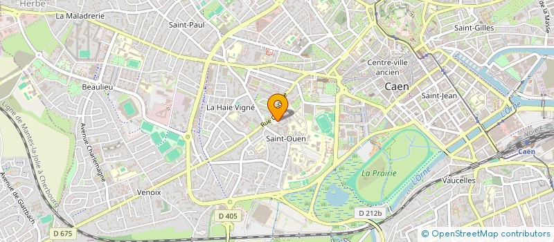 localisation de l'entreprise ASS PROGET PROMOTION GESTION à CAEN