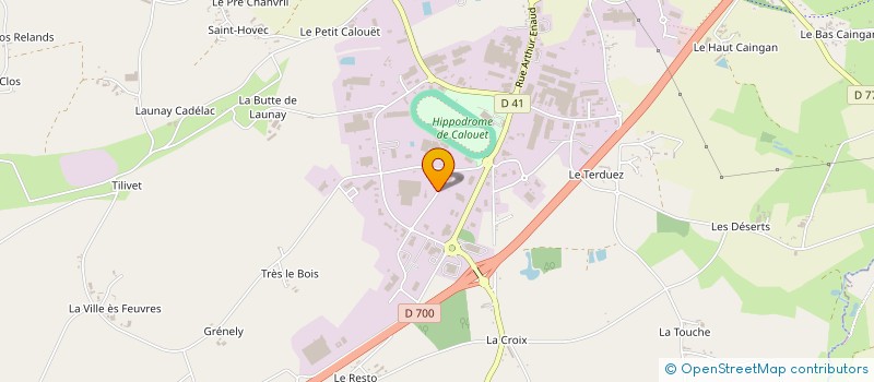localisation de l'entreprise ASS PROLAPORC à LOUDEAC