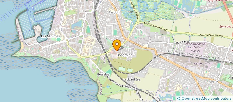 localisation de l'entreprise ASS PROLIXE  LA ROCHELLE