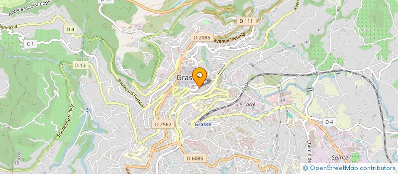 localisation de l'entreprise ASS PROM MAITRISE GRASSE COTE D AZUR à GRASSE
