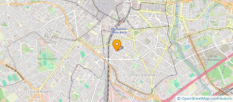 localisation de l'entreprise ASS PROM RECH ETUDES EN MICROECONOMIE à MONTPELLIER