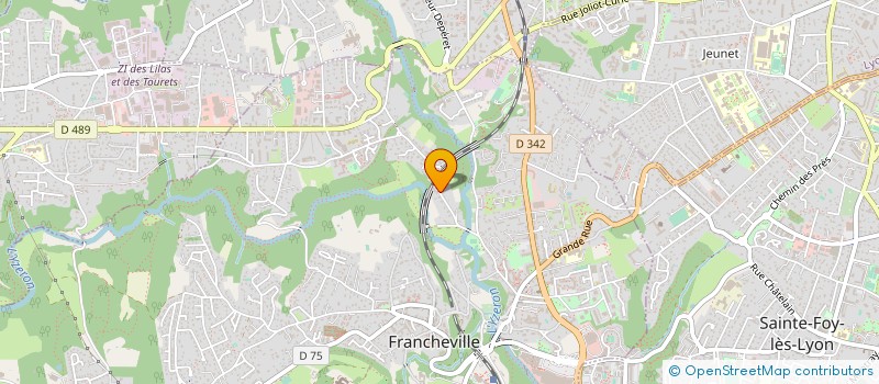 localisation de l'entreprise ASS PROMAUTO à FRANCHEVILLE