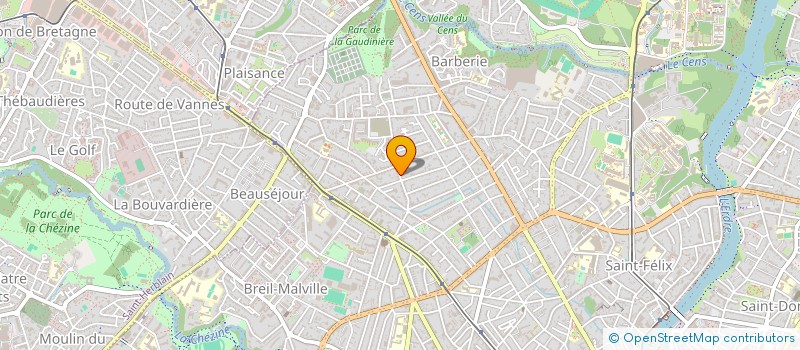 localisation de l'entreprise ASS PROMO AUDIO MOYEN COMMUNI ENTREPRISE à NANTES
