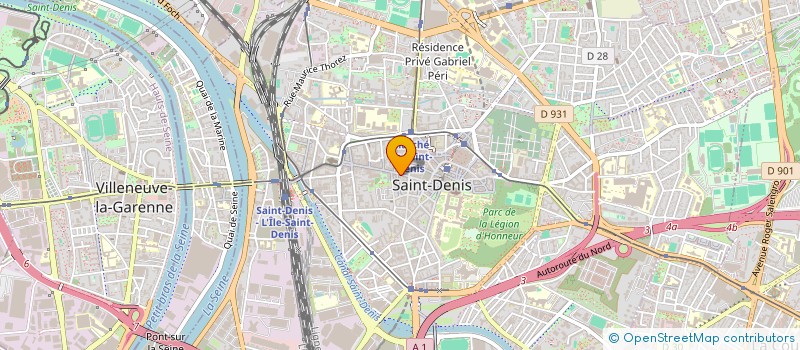 localisation de l'entreprise ASS PROMO CITOYENNETE ENFANTS ET JEUNES à SAINT-DENIS