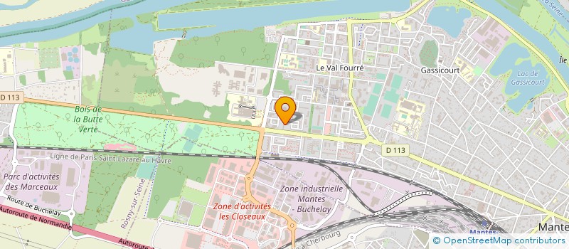 localisation de l'entreprise ASS PROMO CULTURE INTEGRATION AFRICAINE  MANTES-LA-JOLIE