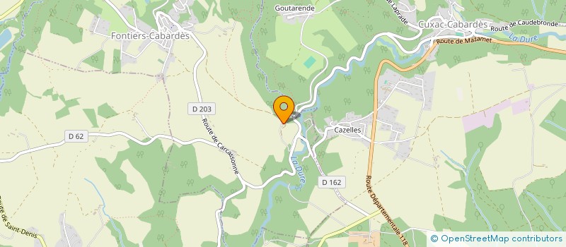 localisation de l'entreprise ASS PROMO DEVEL PRODUITS DU TERROIR à FONTIERS-CABARDES