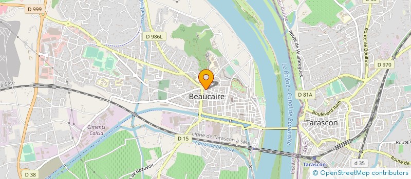 localisation de l'entreprise ASS PROMO DEVELOP TRANSPORTS SAGU 30  BEAUCAIRE