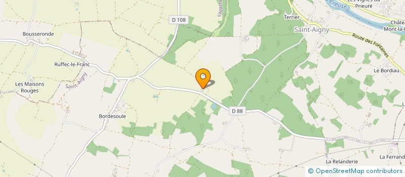 localisation de l'entreprise ASS PROMO SITES MONUMENTS VALLEE ANGLIN à INGRANDES