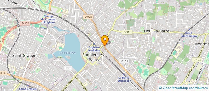 localisation de l'entreprise ASS PROMO SPORT  MONTMORENCY